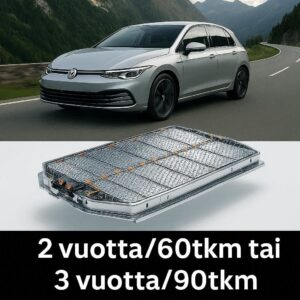 Akkuplus akunvaihdon yhteydessä
